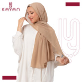 Chiffon Plain Scarf